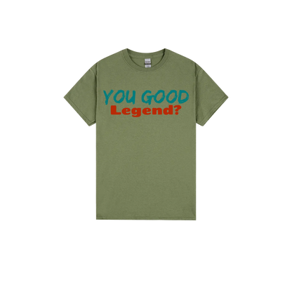 Military Green front flat lay
