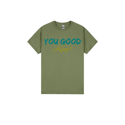Military Green front flat lay
