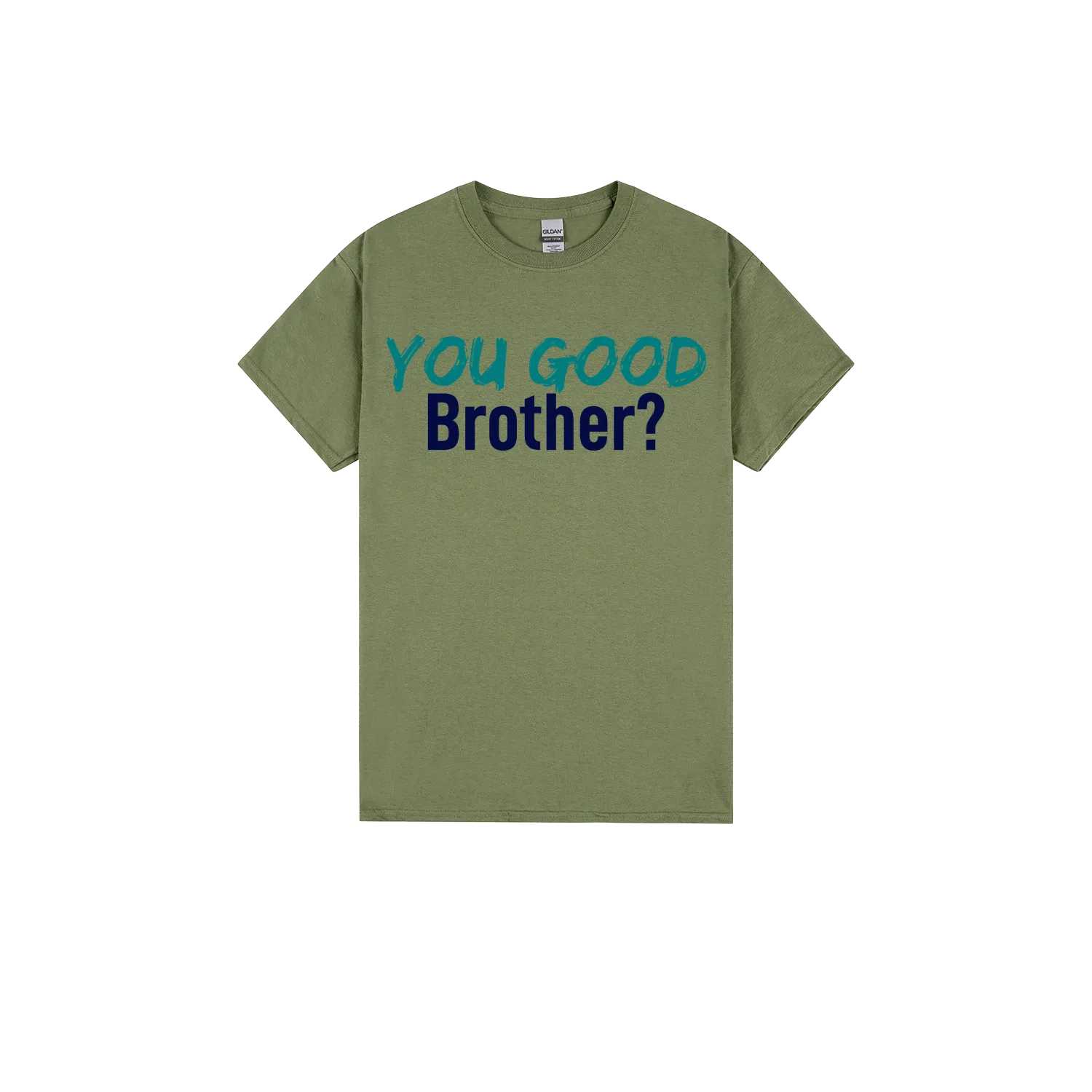 Military Green front flat lay