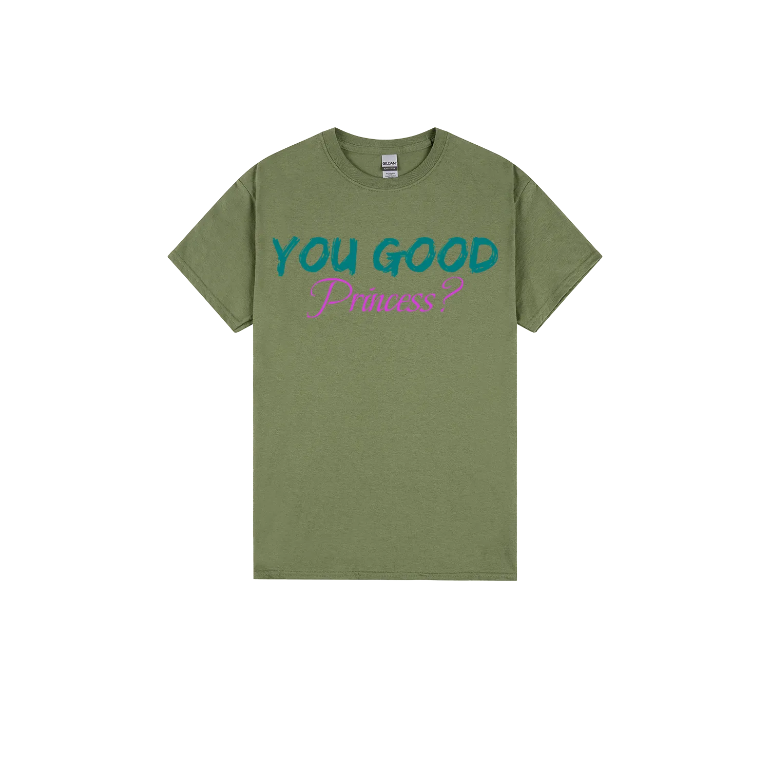 Military Green front flat lay