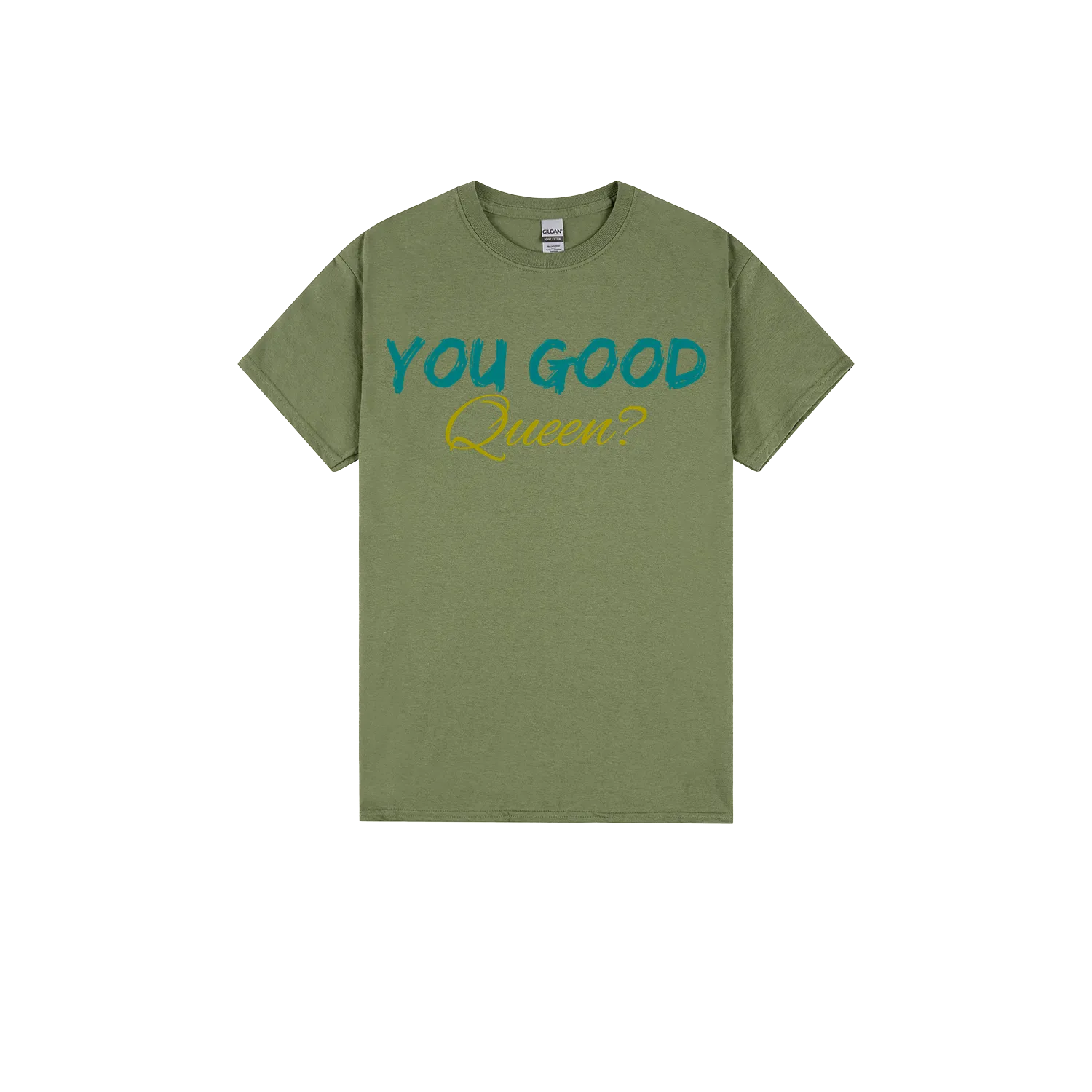 Military Green front flat lay
