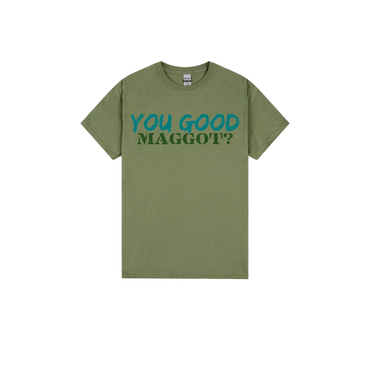 Military Green front flat lay