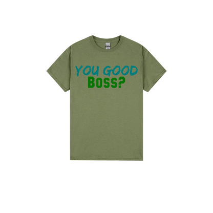 Military Green front flat lay