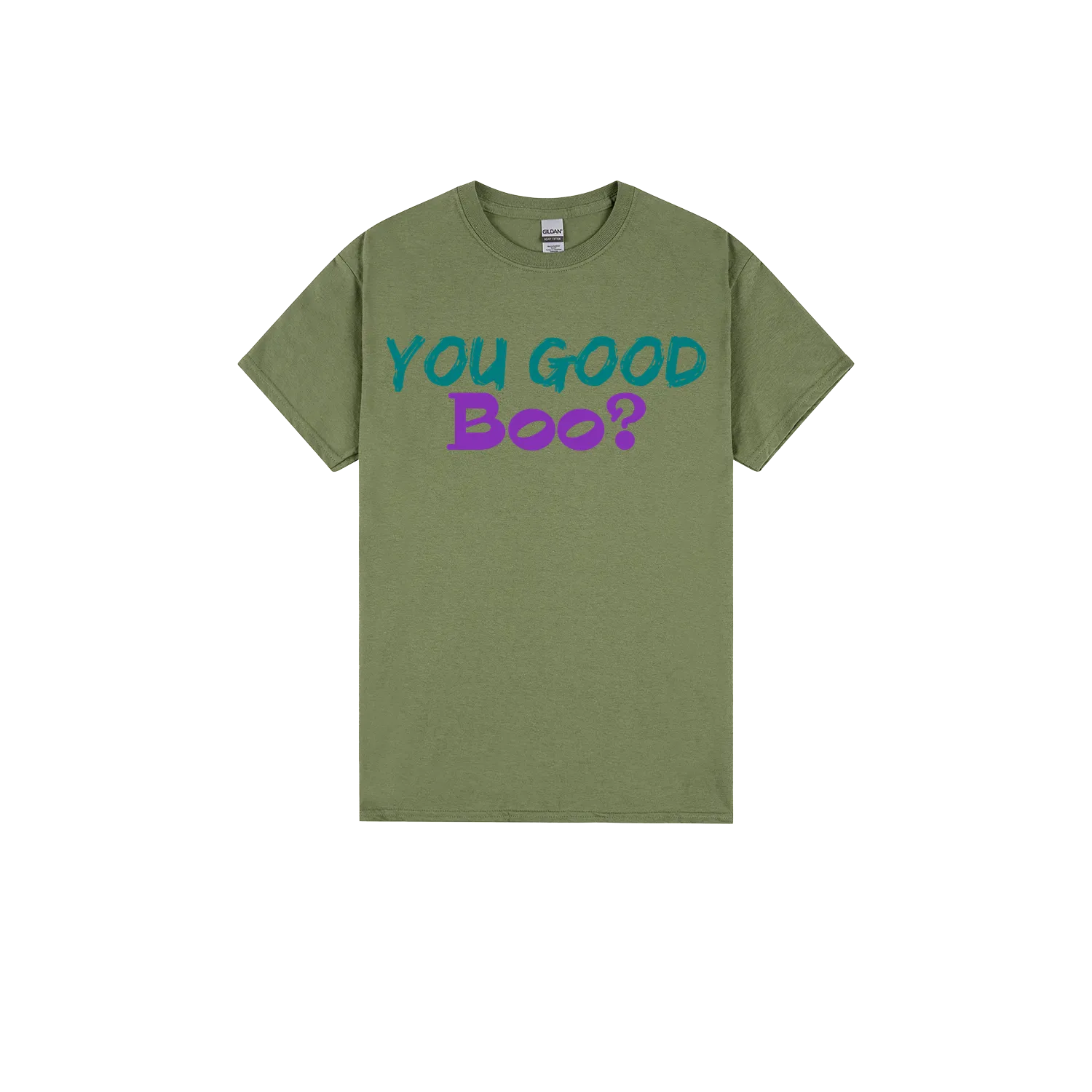 Military Green front flat lay