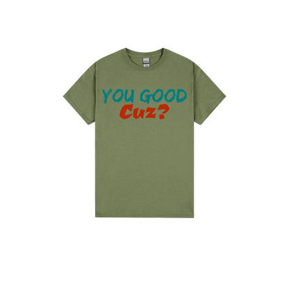 Military Green front flat lay