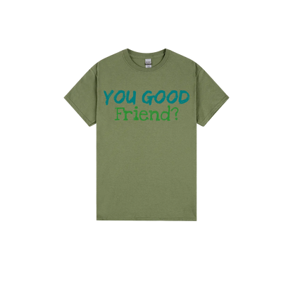 Military Green front flat lay