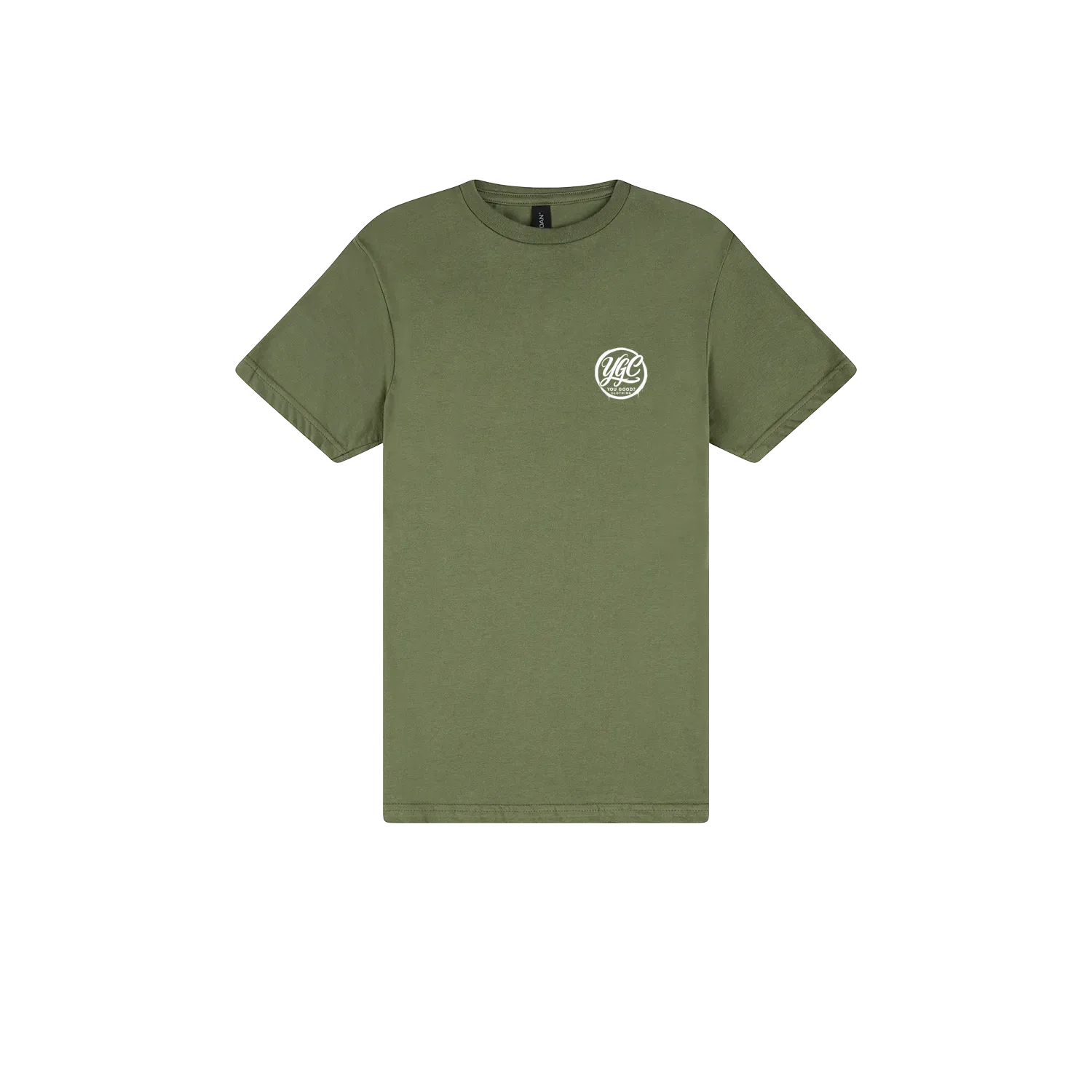 Military Green front flat lay