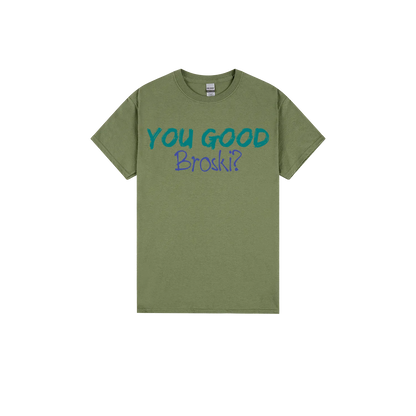 Military Green front flat lay
