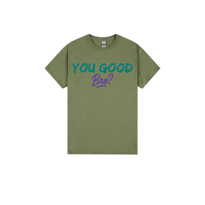 Military Green front flat lay