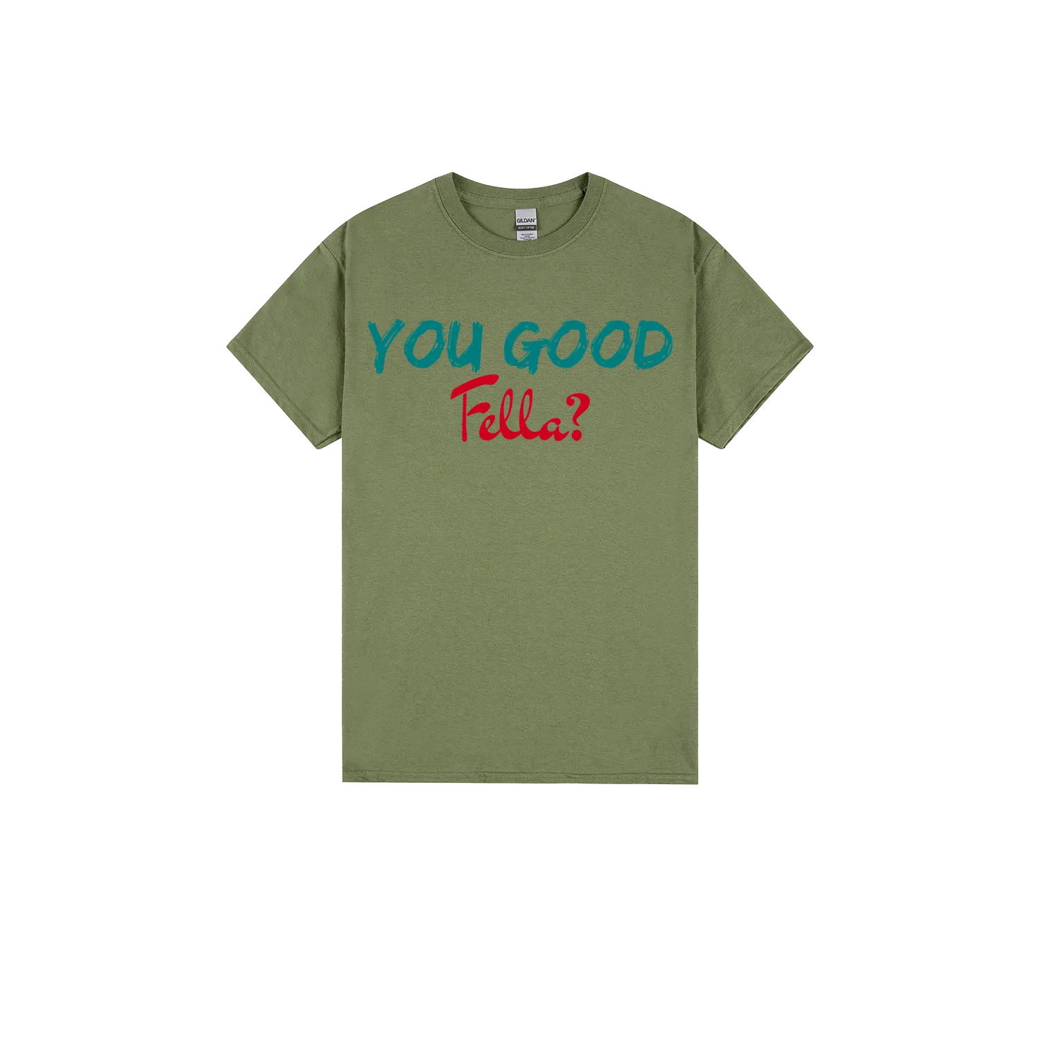 Military Green front flat lay