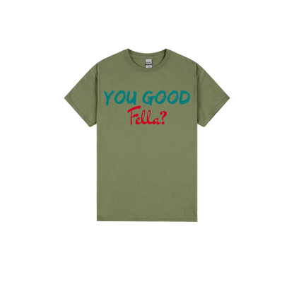 Military Green front flat lay