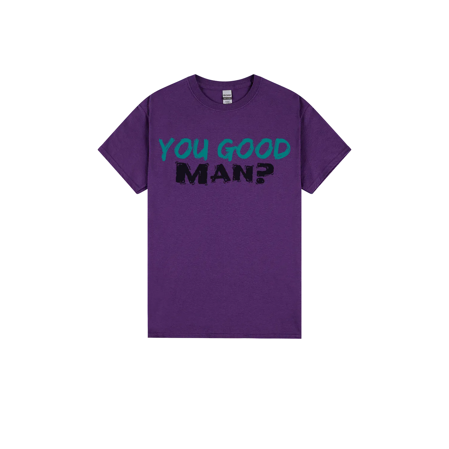 Purple front flat lay