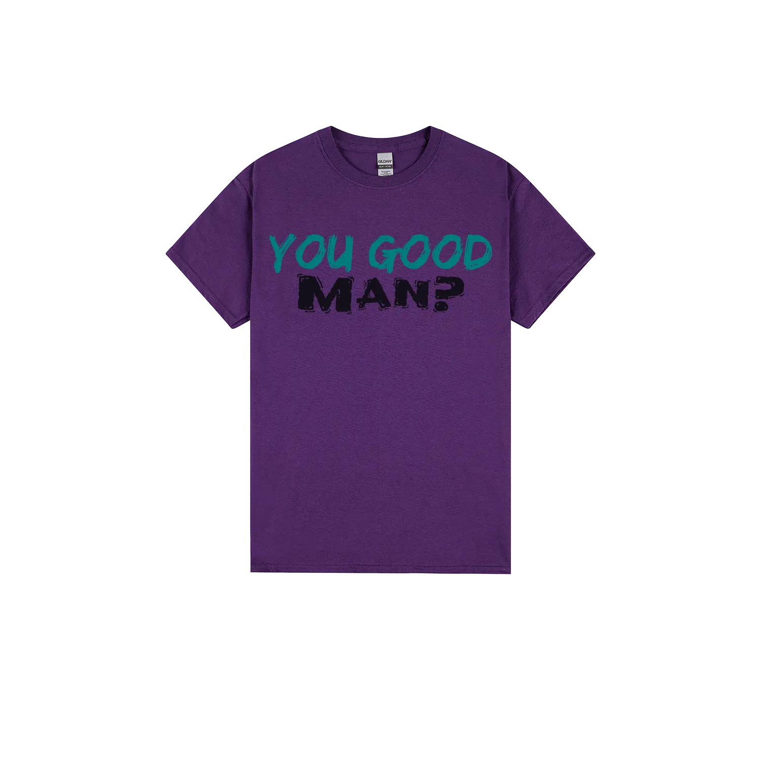 Purple front flat lay